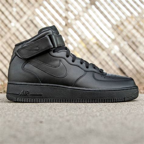 nike herren air force 1 mid 07 black|air force 1 lv8 shoes.